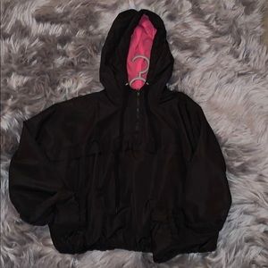 cropped windbreaker